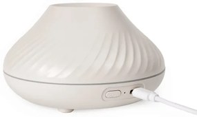 Diffusore di aromi LED RGB con finta fiamma LED/6,5W/5V 130ml bianco