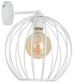 Lampada da parete MERCURE 1xE27/15W/230V bianco