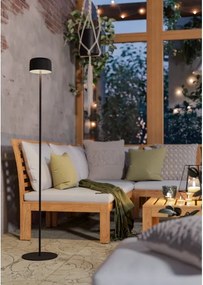 Eglo 901891 - Lampada da terra solare LED ROCCANOVA LED/2,8W/3,7V IP44 nera