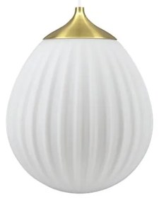 Paralume in bianco-oro ø 21 cm Around the World Mini - UMAGE