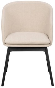 Set di sedie da pranzo beige in imbottito 2 pz Windham – Rowico