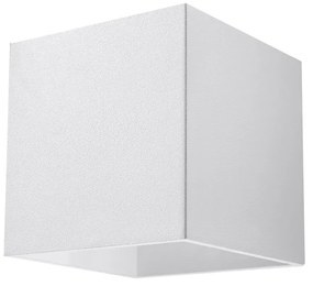 Lampada da parete bianca Geo – Sollux