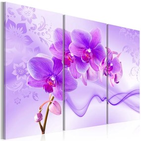 Quadro Orchidea eterica viola