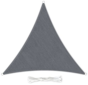 blumfeldt Vela parasole triangolare 4 x 4 x 4 m poliestere permeabile all'aria