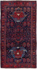 Kurdi Tappeto persiano 230 x 130 (Iran) Annodato A Mano