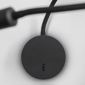 Ideal Lux - LED Lampada flessibile piccola FOCUS LED/3,5W/230V nera