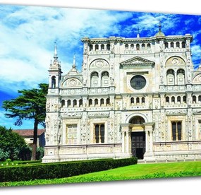 Stampa su tela Pavia Certosa, multicolore 90 x 135 cm