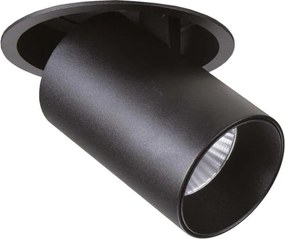 Ideal Lux - Faretto da incasso a LED NOVA, 12W, 230V, CRI 90, nero