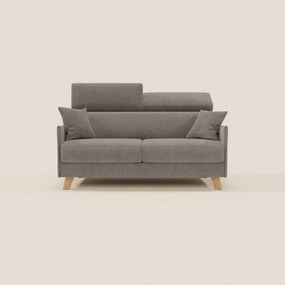 Sole divano letto matrimoniale design compatto - poggiatesta reclinabili e 100% sfoderabile in tessuto smacchiabile T23