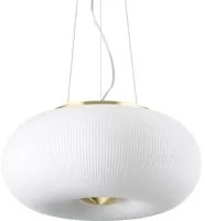 Lampada a sospensione bianco D 400 x H min 425 - max 2175 mm