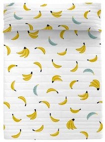 Trapunta HappyFriday Aware Multicolore Banane 270 x 260 cm