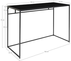 Tavolo da lavoro 100x45 cm Vita - House Nordic