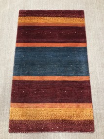 Loribaft Tappeto persiano 80x140 Blu (Iran) Annodato A Mano