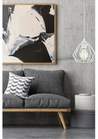 Lampadario a sospensione con filo CEED 1xE27/60W/230V bianco