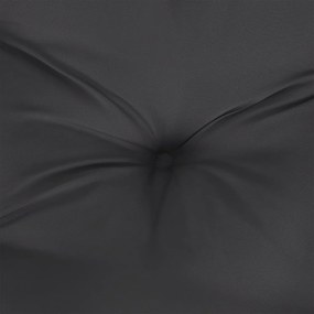 Cuscini per Panca 2 pz Nero 150x50x7 cm in Tessuto Oxford