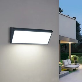 Brilagi - Applique LED da esterno TRIANGLE LED/42W/230V nera IP65
