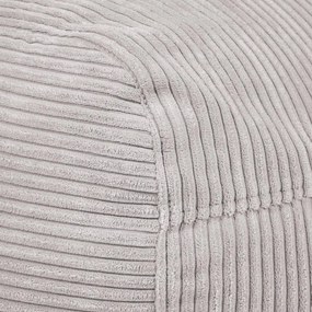 Puof a sacco verde con rivestimento in velluto a coste Plus 100 Lounge – SLOWDOWN