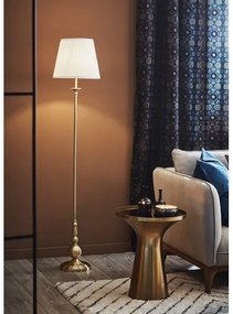 Markslöjd 106322 - Lampada da terra IMPERIA 1xE27/60W/230V ottone