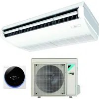 Climatizzatore Condizionatore Daikin Pensile a Soffitto DC Inverter 24000 Btu FHA71A Monofase R-32 Wi-Fi Optional con Comando a Filo