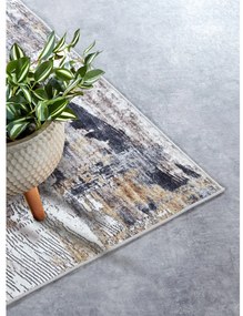 Tappeto grigio chiaro 200x290 cm Malard Anthracite Gold - Elle Decoration
