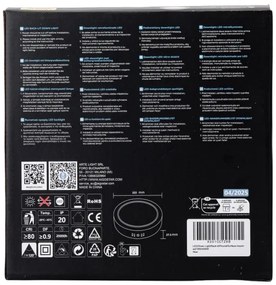 Aigostar - LED Plafoniera LED/18W/230V diametro 22,6 cm 4000K bianco