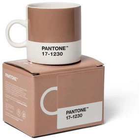 Tazzina da caffè in ceramica marrone chiaro 120 ml Mocha Mousse 17-1230 - Pantone