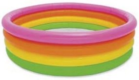 Intex - piscina gonfiabile tonda 4 anelli +3 anni - CM.168X46H. - peso KG.2,6 (56441)