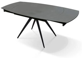 EUDORA - tavolo da pranzo allungabile  cm 90 x 120/180 x 75 h