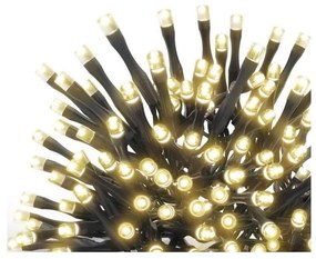 Catena LED da esterno natalizia 100xLED/15m IP44 bianco caldo