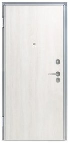 Pannello per porta d'ingresso coordinato Wheat rivestito bianco L 97 x H 212 cm, Sp 0.06 mm