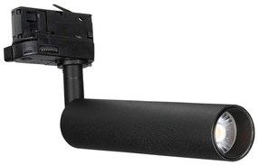 V-Tac Faretto LED Binario 7W 5000K Nero con Chip Samsung