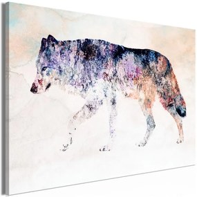 Quadro  Lonely Wolf (1 Part) Wide  Larghezza x Altezza Home decor 90x60