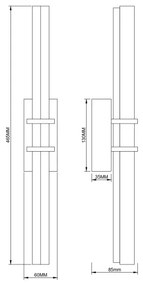 Zuma Line 003064-034737 - Lampada da parete LED IGGLY LED/10W/230V dorata