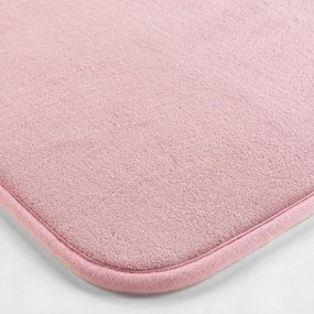 Tappetino da bagno rosa 45x75 cm Vitamine - douceur d'intérieur