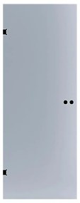 Anta in cristallo a battente BoraL 70X H 210 cm, grigio
