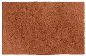 Tappetino per il bagno color terracotta 50x80 cm Mael – douceur d'intérieur