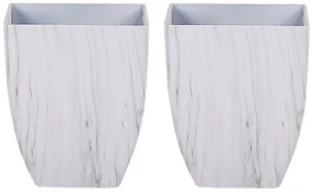 Vaso da fiori marmo bianco ⌀ 23 cm LIMENARI 