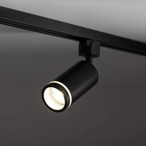 Faretto per sistema a binario JET RING 1xGU10/10W/230V nero