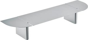 Mensola color argento opaco in acciaio inox 80 cm Oru – Blomus