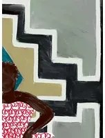 Élitis Carta da parati panoramica Ndebele - Panel 5