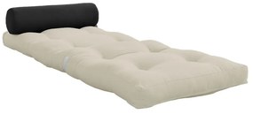 Materasso futon grigio-beige 70x200 cm Wrap Beige/Dark Grey - Karup Design