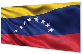 Quadro acrilico Flag Venezuela 100x50 cm