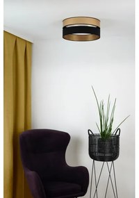 Brilagi - Plafoniera LED ROYAL LED/24W/230V diametro 45 cm nero/oro