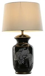 Lampada da tavolo Home ESPRIT Nero Dorato Ceramica 50 W 220 V 40 x 40 x 70 cm
