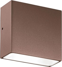 Ideal Lux - Applique da esterno TETRIS 1xG9/15W/230V IP44 marrone