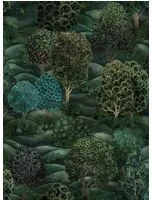 Cole & Son Carta da parati Forest - Forest Greens