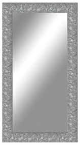 Specchio SIBILLA rettangolare in legno argento 148 x 48 cm