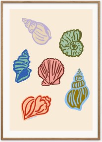 Poster Seashells By The Seashore