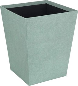 Cestino per la spazzatura color foglia di tè Sofia Canvas Paper Laminate – Bigso