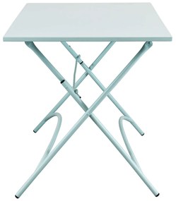 ROMANUS - tavolo in acciaio pieghevole da esterno